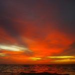 Very Color Tropical Sunset